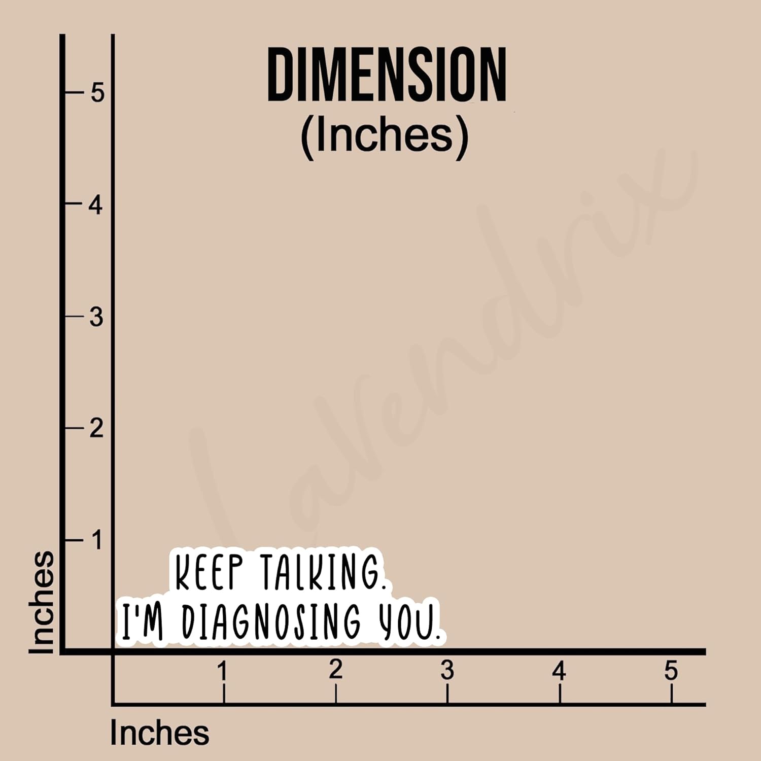 (3pcs) Keep Talking I'm Diagnosing You Sticker Funny Sayings Sarcastic Quotes Humorous Phrase Vinyl Decal for Tumbler Laptop Car Water Bottles Tablet Books Phone - Size 3x1 - Image 4