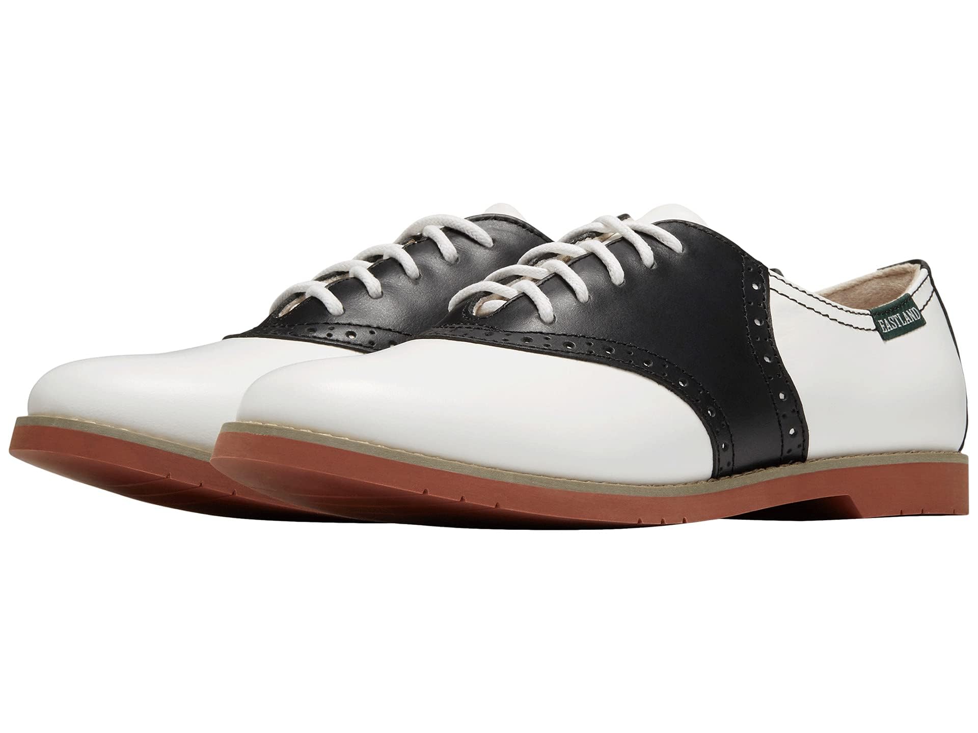 Eastland Women's Sadie Oxfords, Black White, 7 UK (40 EU)