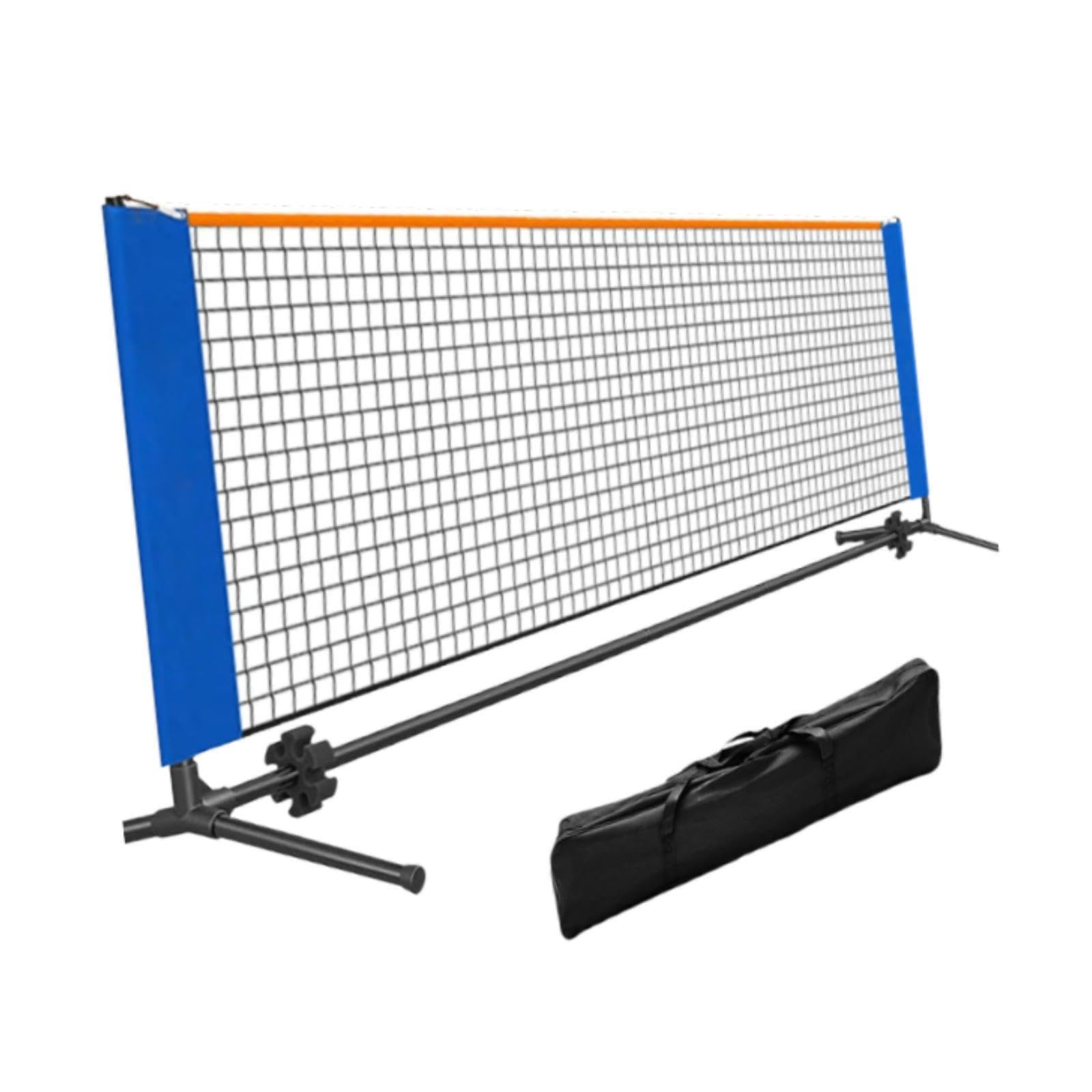Rete Portatile Leggera da 84 Piedi, Facile da installare per Varie attività Sportive, Versatile Ovunque o a Piscina. La Rete Sportiva Misura 300 cm
