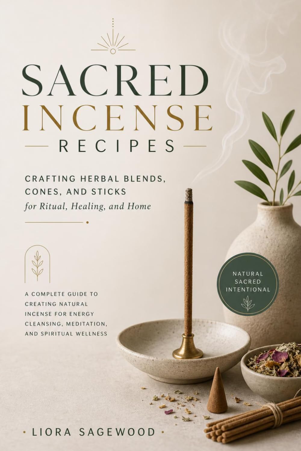 Sacred Incense Recipes: Crafting Herbal Blends, Cones, and Sticks for Ritual, Healing, and Home: A Complete Guide to Creating Natural Incense for Energy Cleansing, Meditation, and Spiritual Wellness
