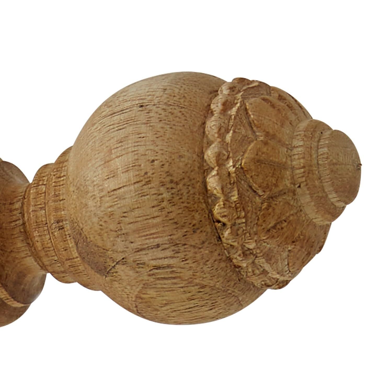 Loberon Gardinenstange Trangé, antikbraun
