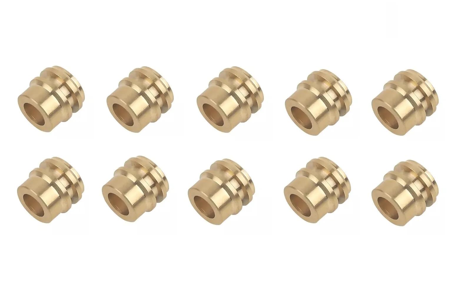 22.5 Team Controls Brass Tc Compression Radiator Valves Inset Reducer 15Mm To 10Mm - Pack Of 10