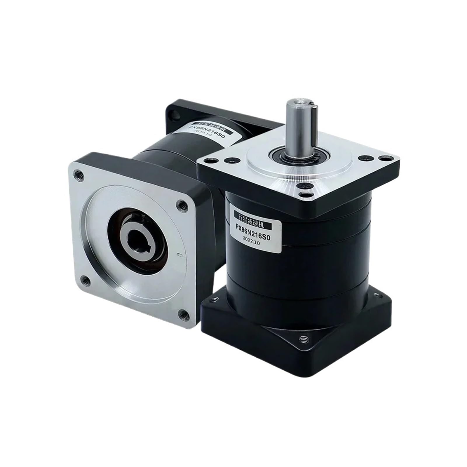 Planetary Reducer PX86 Planetary Reducer Ratio 3/4/5/6/10/13/16/20/24/30/36/64/96/144/216 Low Noise High Effectiveness for Nema34 Stepper Motor(Ratio 5)