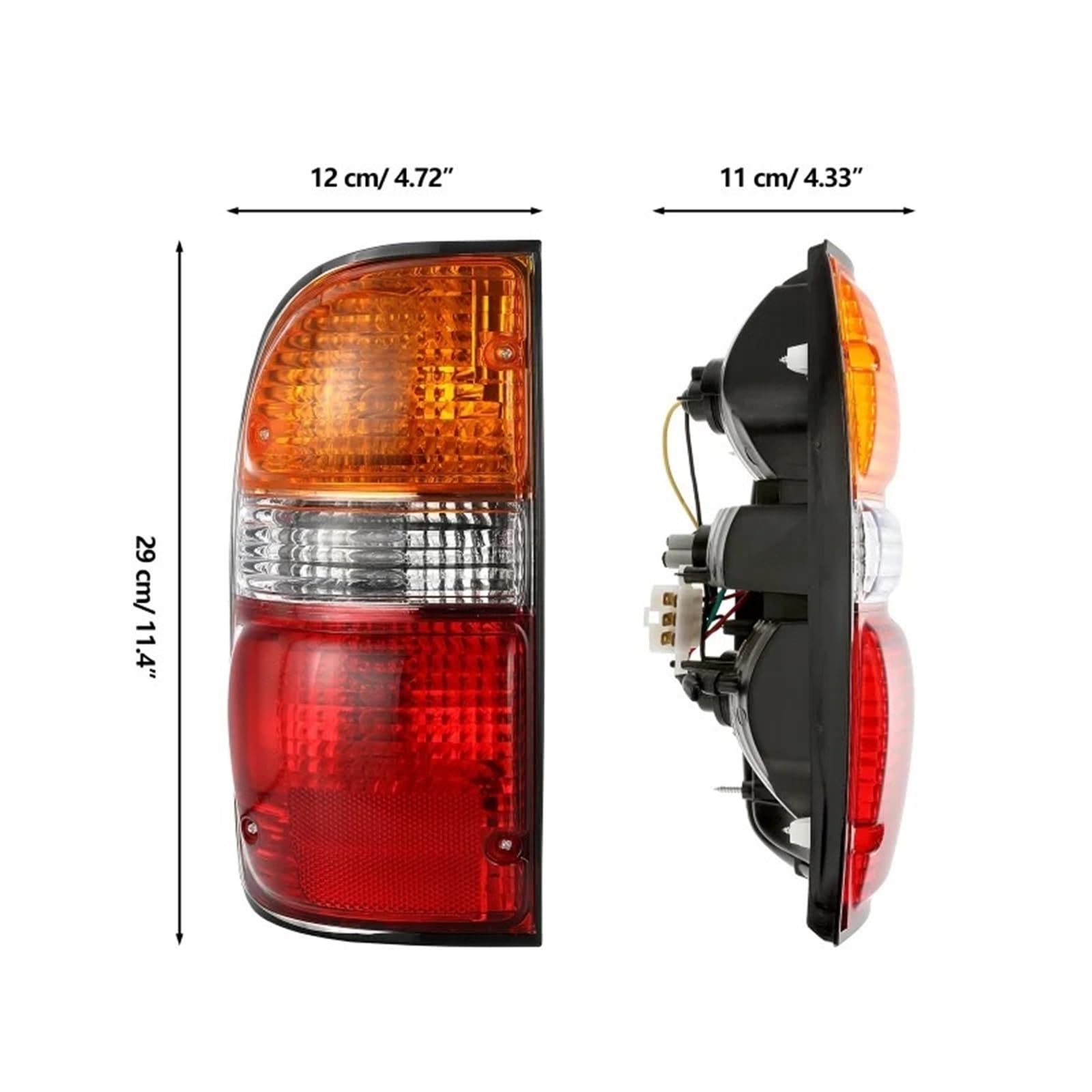 1 paire de feux voiture avec harnais et ampoule frein pour feu signalisation pour 2001-2004