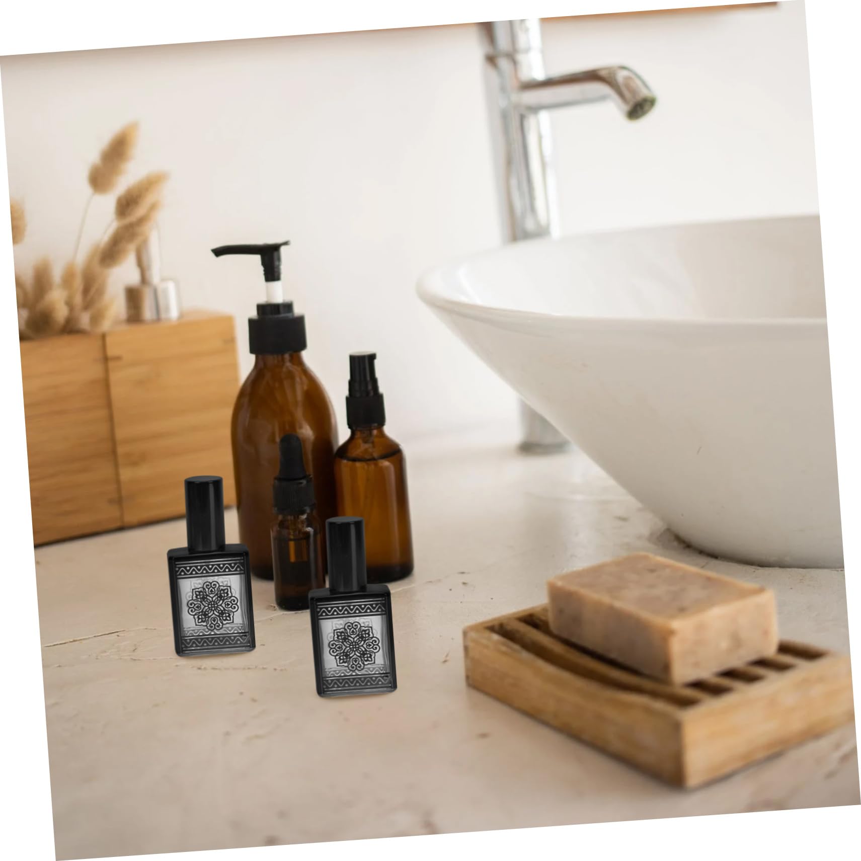 Beaupretty 8pièces Flacons De Parfum Rechargeables Vaporisateurs De Voyage Pratiques De Design Aléatoire