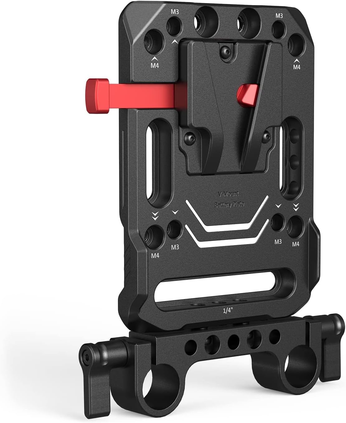 SMALLRIG V-Mount Battery Plate with 15 mm Double Rod Clamp - 3016