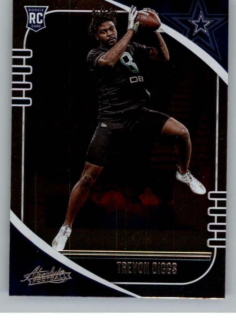 Amazon.com: 2020 Panini Absolute Football #193 Trevon Diggs Dallas Cowboys  RC Rookie Card Official NFL Trading Card From Panini America : Collectibles  & Fine Art