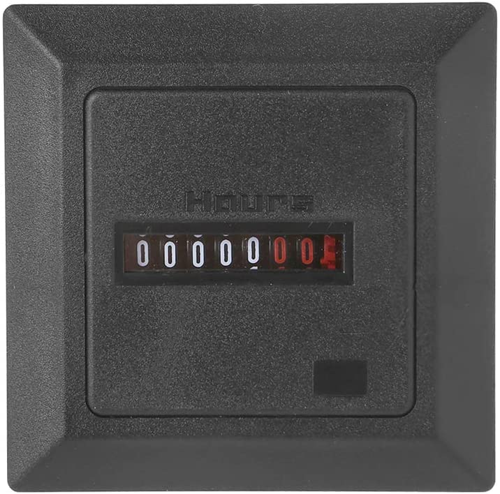 KAMSTEALTH Hm-1 Ac Hour Meter, Time Setting Range: 0-99,999.99 Hours (B09SQ6Z6WY) Amazon Price History, Amazon Price Tracker