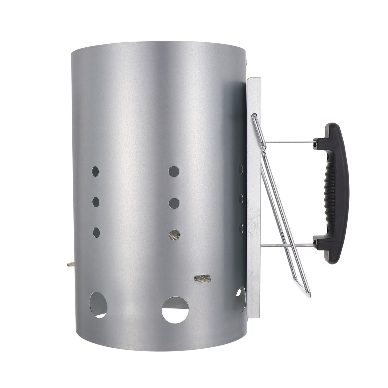 SUPVOX Accenditore Rapido per Carbone Barbecue Zincato Manico in Nylon per Cucina All'aperto Feste e Campeggio Barbecue Giardino Griglia Accendifuoco Professionale Antipolvere