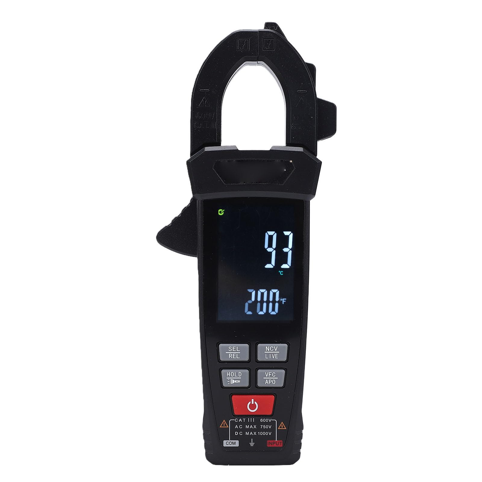 Digital Clamp Meter Voltage Tester Capacitance Diode Continuity