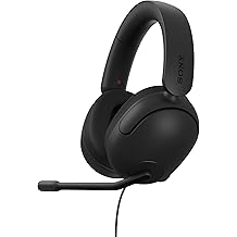 Sony INZONE H3 Wired Gaming Headphones with Mic PS5 Headphones Over Ear Personalized 360 Space Sound Discord Certified MDR-G300 Black