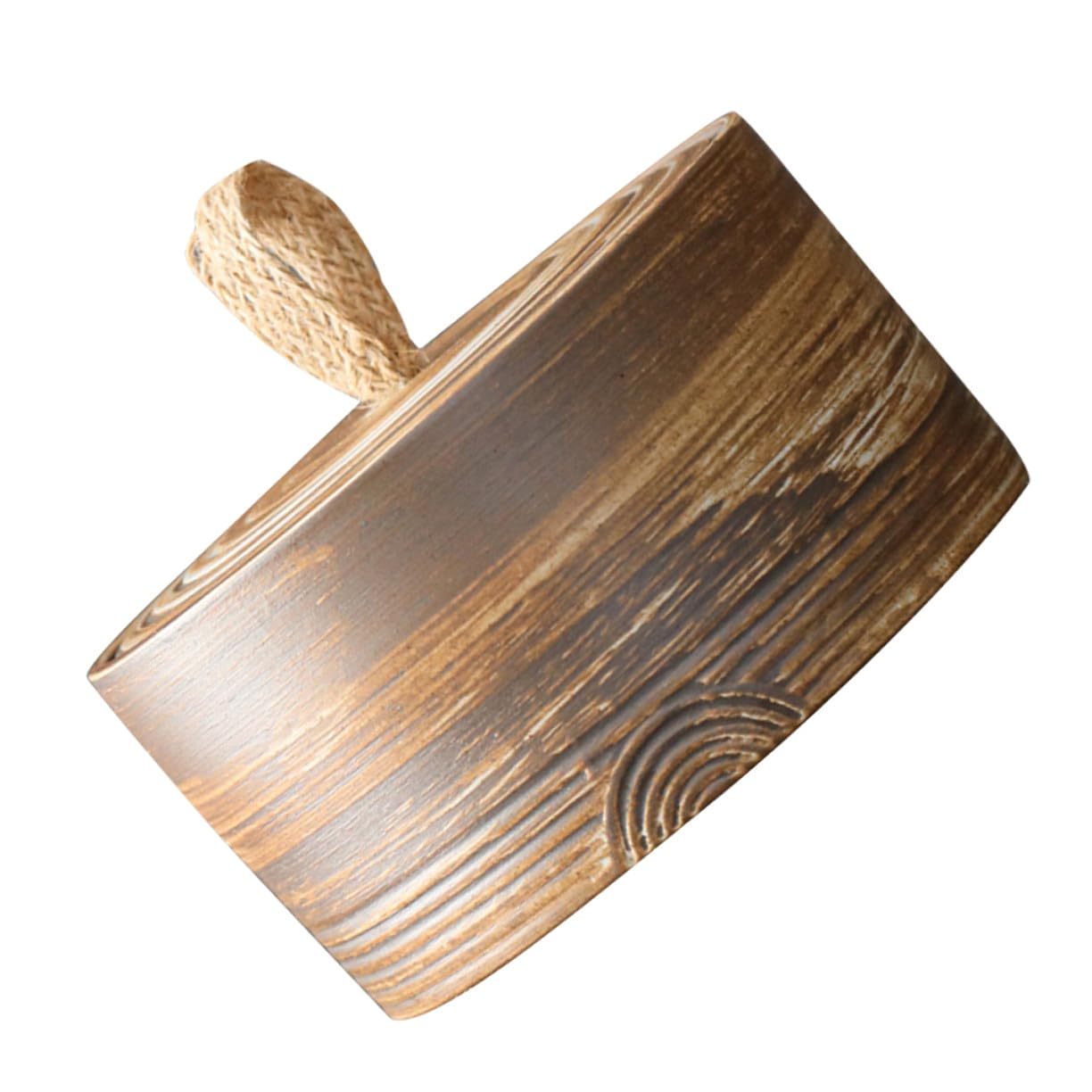 NUOBESTY Lata de Té Cerámica Bote Tapa Depósito Sellado para Té Casero Tarro de Almacenamiento para Cocina
