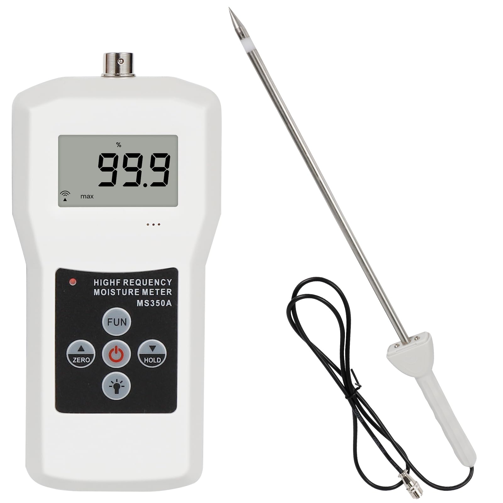 Amazon | CGOLDENWALL 水分計 セラミック（陶磁器） 0~60% 高周波 LCD