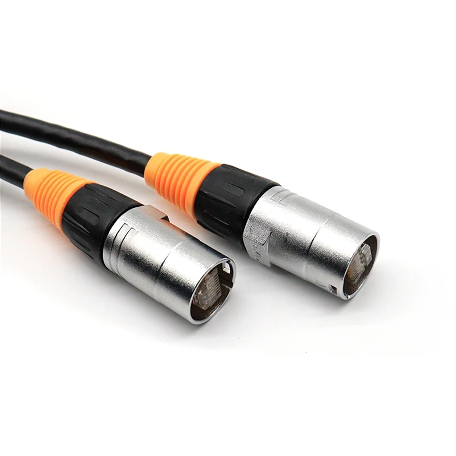 Câble Ethernet RJ45 étanche IP65 - Câble de raccordement CAT6 pour l'extérieur, la scène et l'utilisation industrielle (1 m, 2 m, 3 m, 5 m, 10 m, 20 m) (5 mètres)
