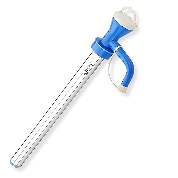 Arto Manual Hand Pump for Oil, Fuel and Other fluids for Kitchen, Garage, Useful for 15 litres Tin Cans, Bottle Fuel Transfer, Oil Dispenser Pump (Stainless Steel)