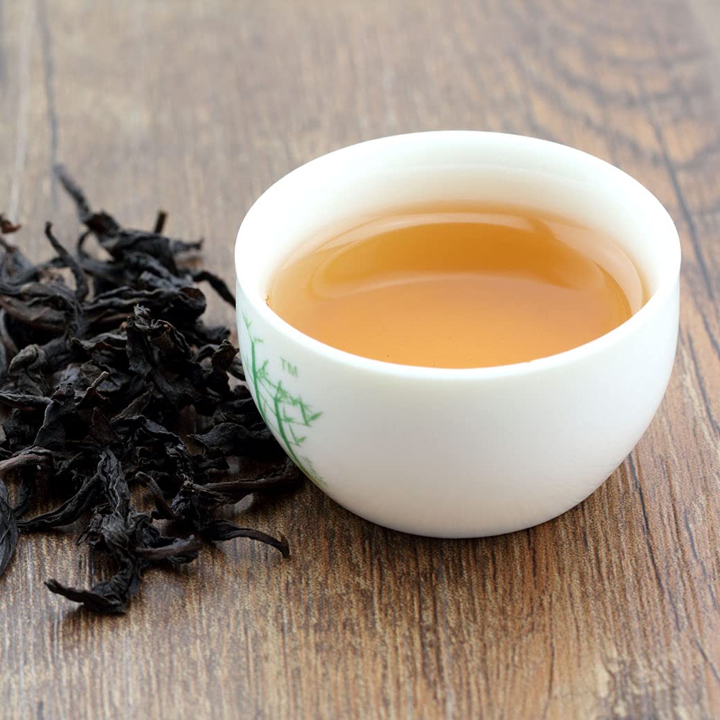 GOARTEA Dahongpao Thé Oolong 4Pcs 250g 35.2oz Premium Da Hong Pao Big Red Robe FuJian Wuyi Mountain Chinese Oolong Tea