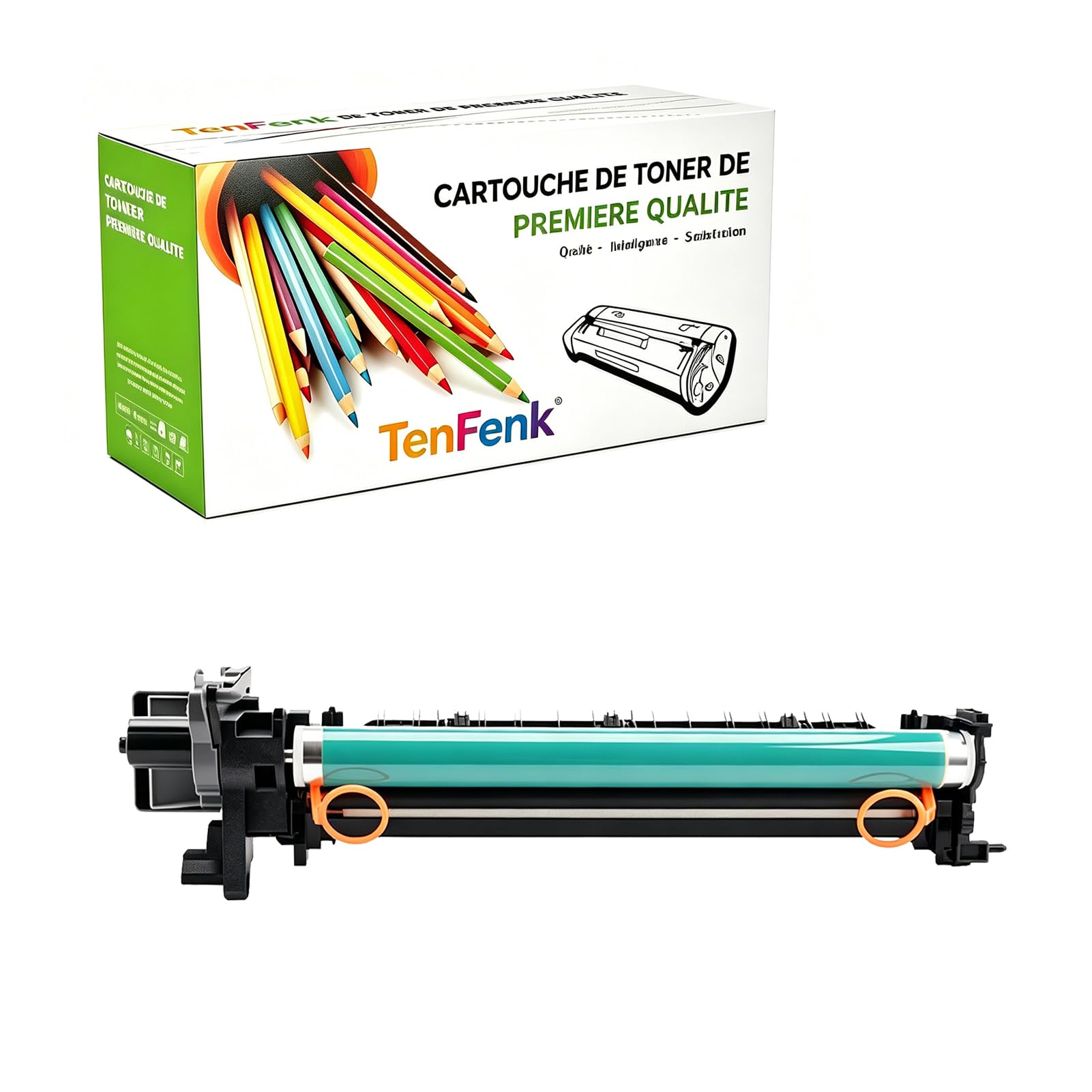 Kompatybilny zamiennik zespołu bębna dla Canon GPR48 GPR-48 do użytku z Canon ImageRunner Advance 400 400IF 500 500IF drukarką,(Czarny- 80000 stron)