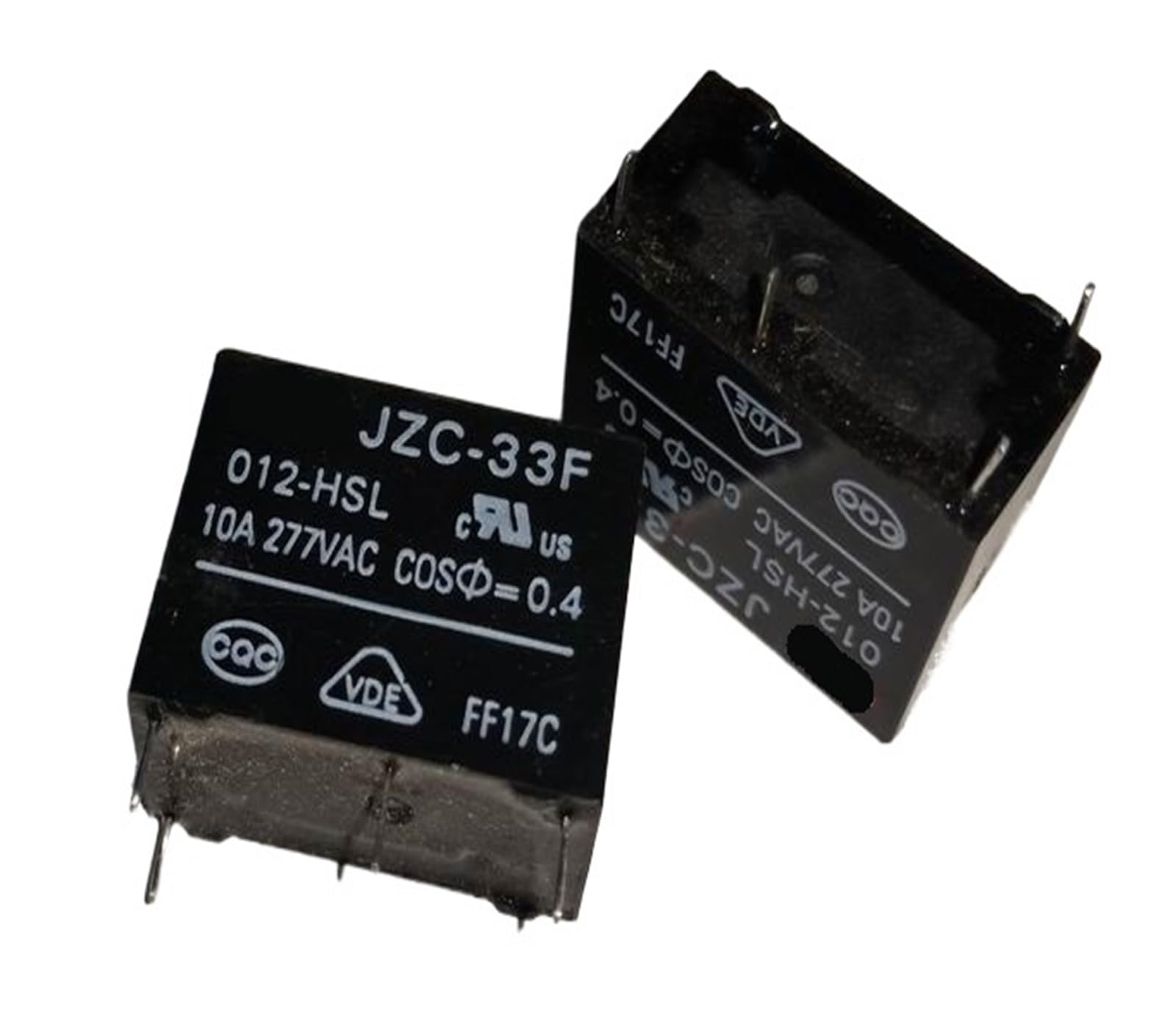 Relais 33F-1A-12V-5A haute performance commutation stable 4 broches - 2