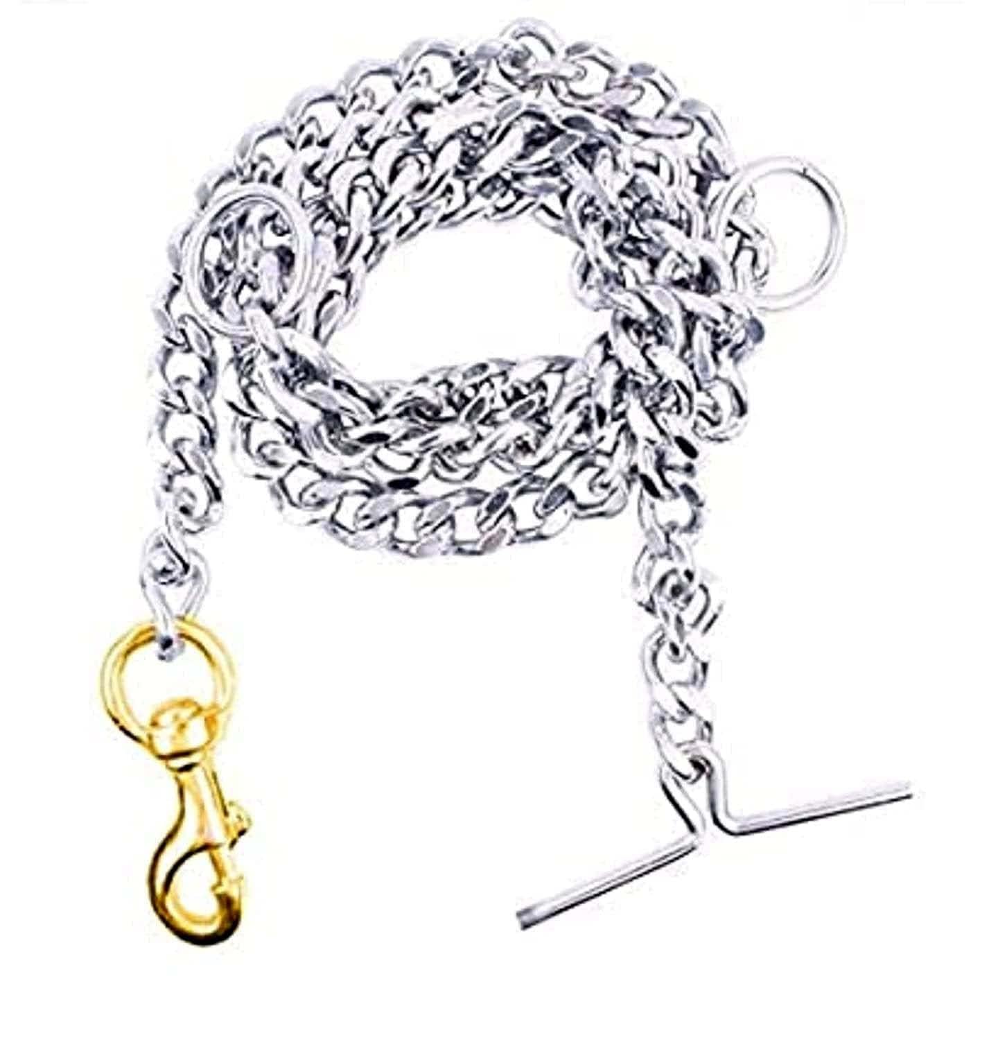 PSK PET MART Super Heavy Weight Dog Leash Heavy Duty Dog Chain with Brass Hook for Large Dogs (XXX Large-Size) (L: 63 Inches Thickness: 3 cm) (B08HR6SZM2) Amazon Price History, Amazon Price Tracker