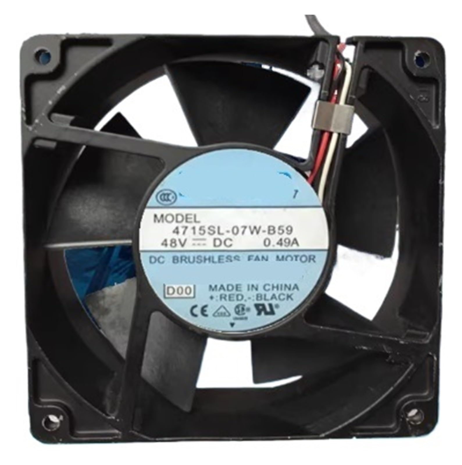 Lzikkgki One Color 4715Sl-07W-B59 48V 0.49A 12038 120X120x38mm Cooling Fan