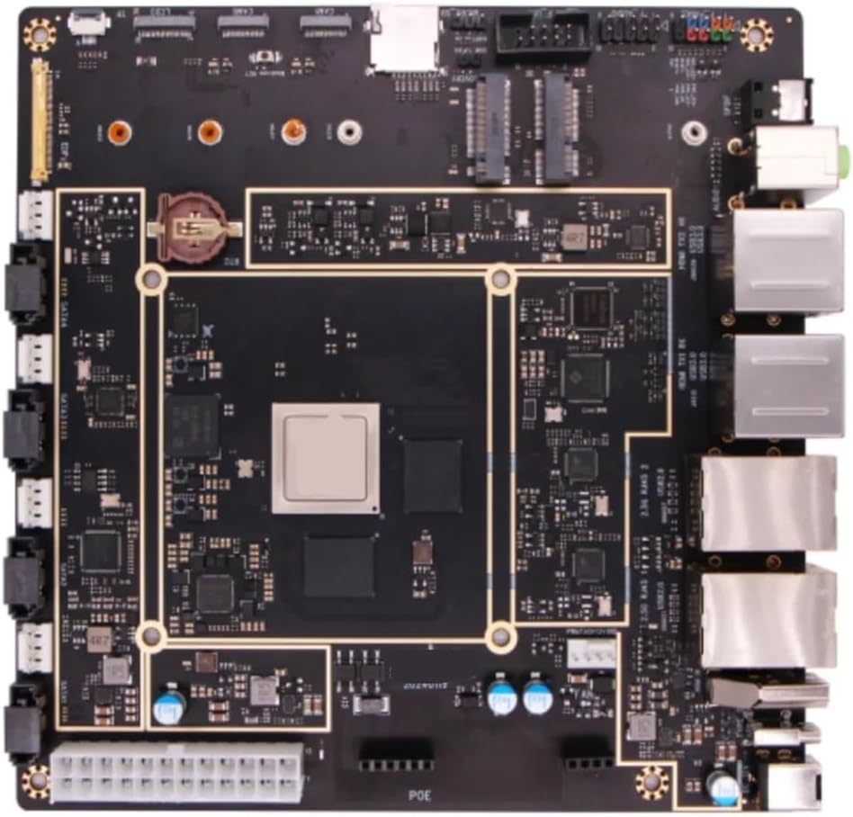 Motherboard Development Board 8k ROCK5 ITX RK3588 Octa-Core CPU Mini ITX(16G)