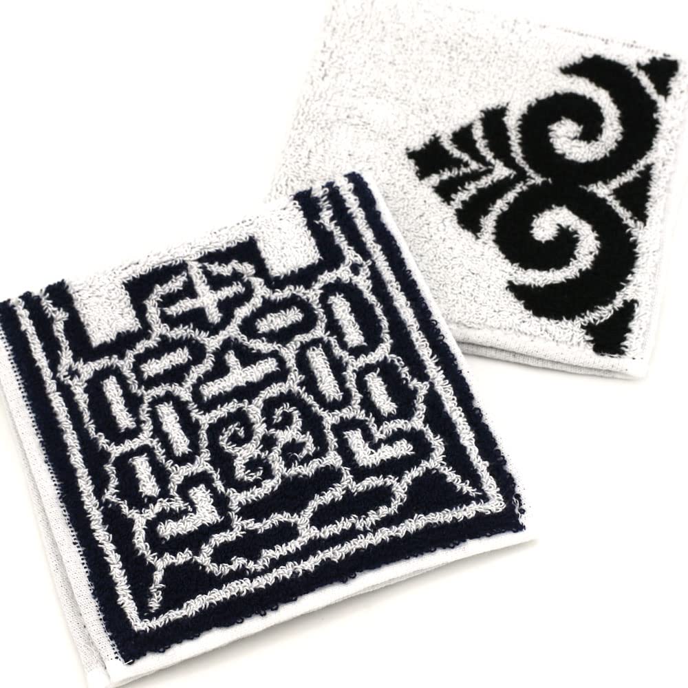 Amazon.co.jp: epuy アイヌ文様×今治タオル タオルハンカチ 2種×各1枚