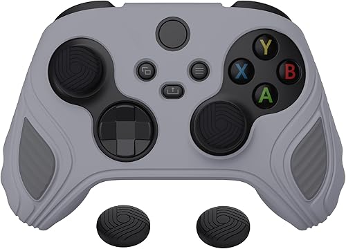 PlayVital Scorpion Edition - Funda de silicona antideslizante de dos tonos para el controlador Xbox Series XS, funda de goma suave para control