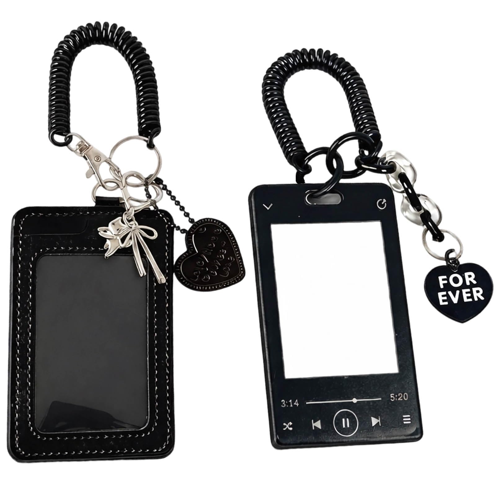2 Pieces Photocard Holder, Photo Card Holder Keychain with Blue Star and Multicolor Star Design, Compact Card Protector for Photo Storage and Display, Included for Convenient Use-image-42