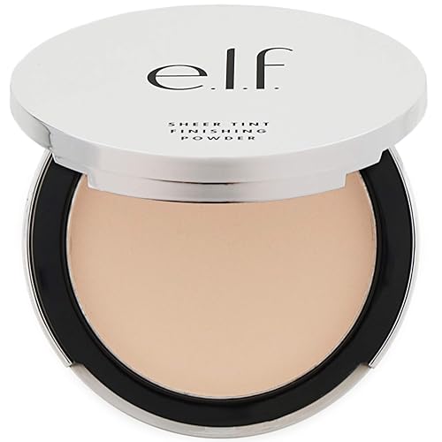 Miniatura 4 de e.l.f. Polvo de acabado de tinte transparente hermosamente desnudo, cobertura ligera con un acabado sedoso, sin brillo, justoligero