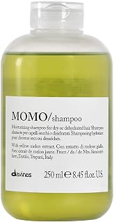 Davines MOMO Moisturizing Shampoo & Conditioner for Dry Dehydrated Hair - Detangles, Hydrates, Adds Shine & Softness