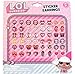 Pink LOL Dolls Sticker Set: Earring Stickers (24 Pairs) & Stickers Book (4 Sheets, Includes Puffy Stickers)