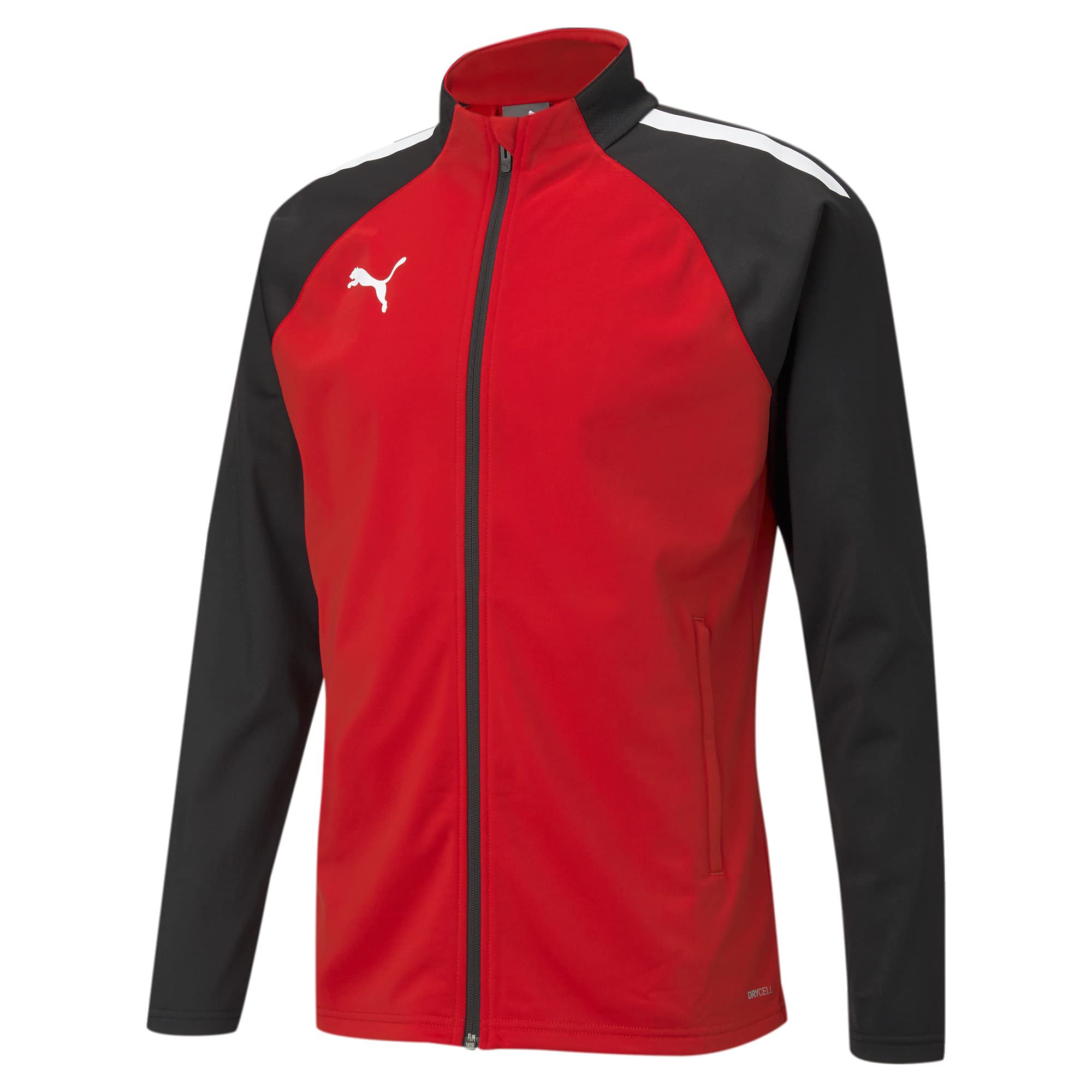 PUMA Herren TeamLIGA Trainingsjacke, Puma Red-Puma Black, XX-Large