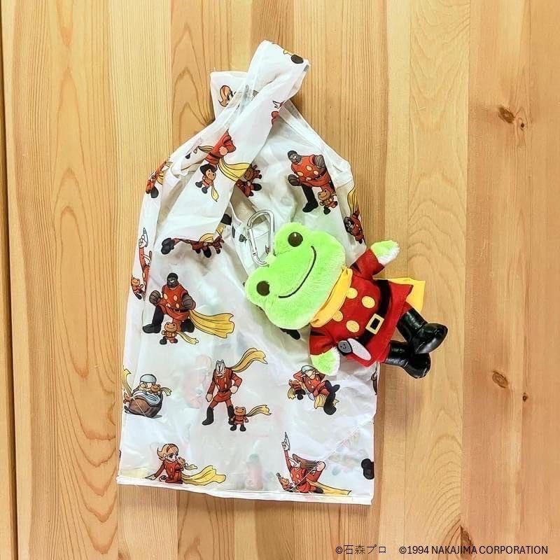 ⭐︎ 本屋さんのかえるのピクルス　れもん色　ぬいぐるみエコバッグ ⭐︎ 期間限定POPUP 「本屋さんのかえるのピクルス」で販売する