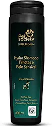 Pet Society Super Premium Shampoo Filhotes e Pele Sensível Para Cães e Gatos - 300 mL