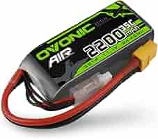 lipo 3s 35c 2200　x2 Amazon.com: OVONIC 3s Lipo Battery 35C 2200mAh 11.1V Lipo