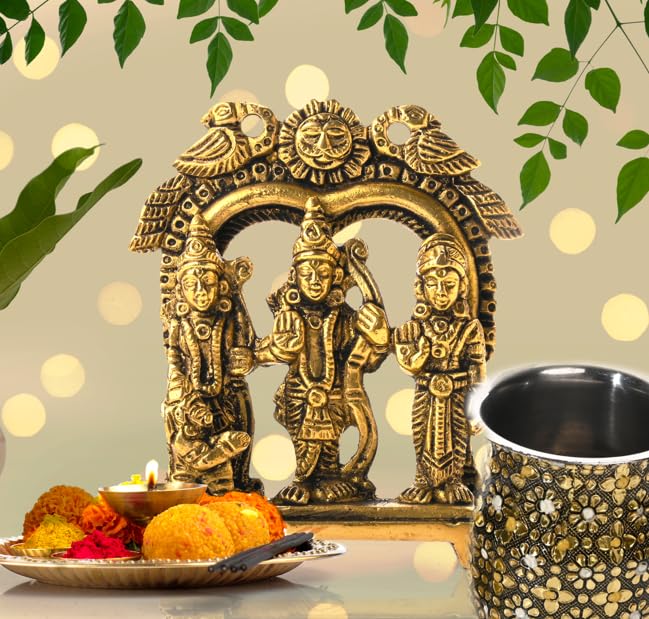 Kalash Lota Steel Minakari Pooja Pot Vessel for Worship Purpose Essential Article for Temple Home Office Diwali Festival Decoration and Gifting (Minakari) - Image 2