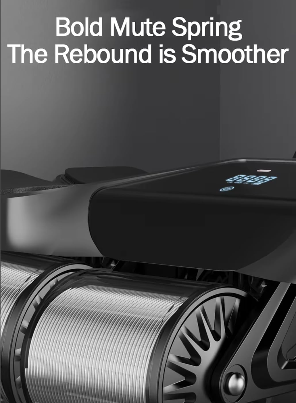 Smart Temping Ab Roller con Rimbalzo Automatico e Supporto al Gomito - AB Wheel for Core Allenamento - Attrezzatura per Il Fitness della Palestra per Uomini e Donne