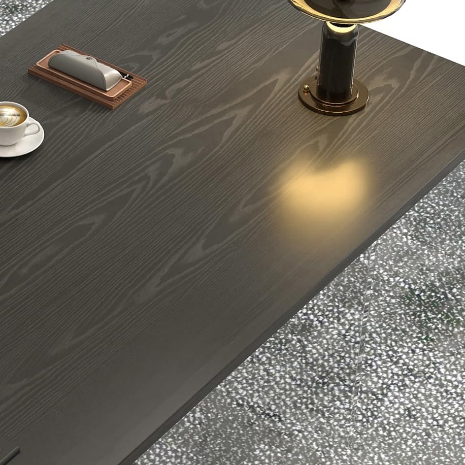 Banco da lavoro moderno da scrivania in legno massello, per piccoli e giovani, direttore generale e ufficio, semplice tavolo per consultazioni mediche di bellezza, adatto per affari e casa | 160 x 80 x 75 cm