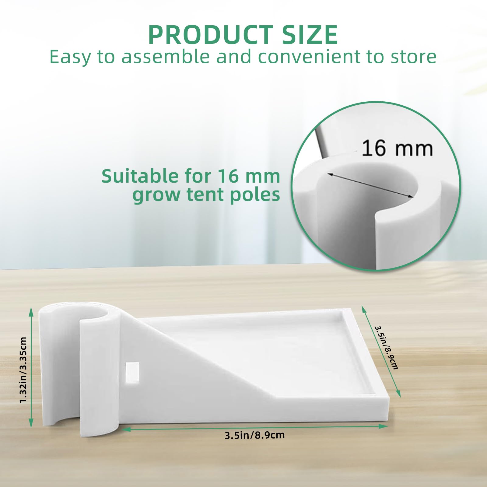 4 Piezas Accesorios para Tienda de Cultivo, Estante Esquinero para Cámara, Accesorios de Cultivo, Accesorios para Caja de Cultivo, Estante de Cultivo Versátil, Kit de Tienda de Cultivo