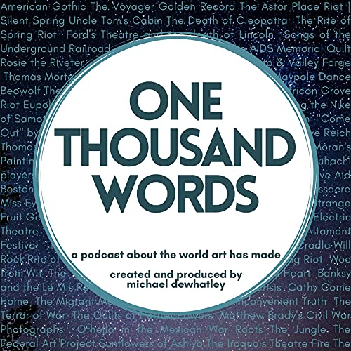 One Thousand Words: the world art created cover art