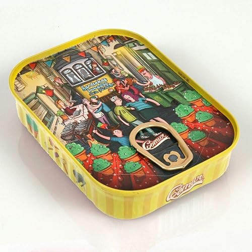 Comur Gourmet de Portugal - Sardinas ahumadas picantes enlatadas en aceite de oliva - 4.93oz 140gr (paquete de 3 latas)