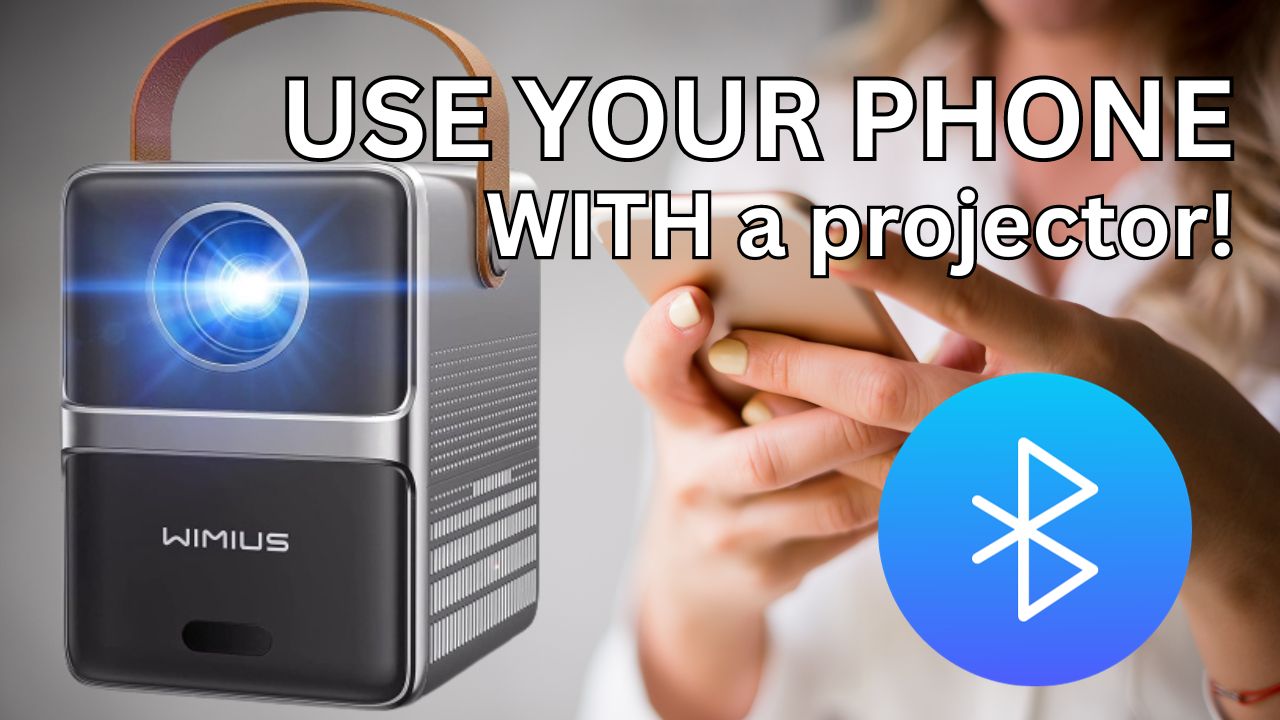 Watch Wimius P61 phone projector on Amazon Live