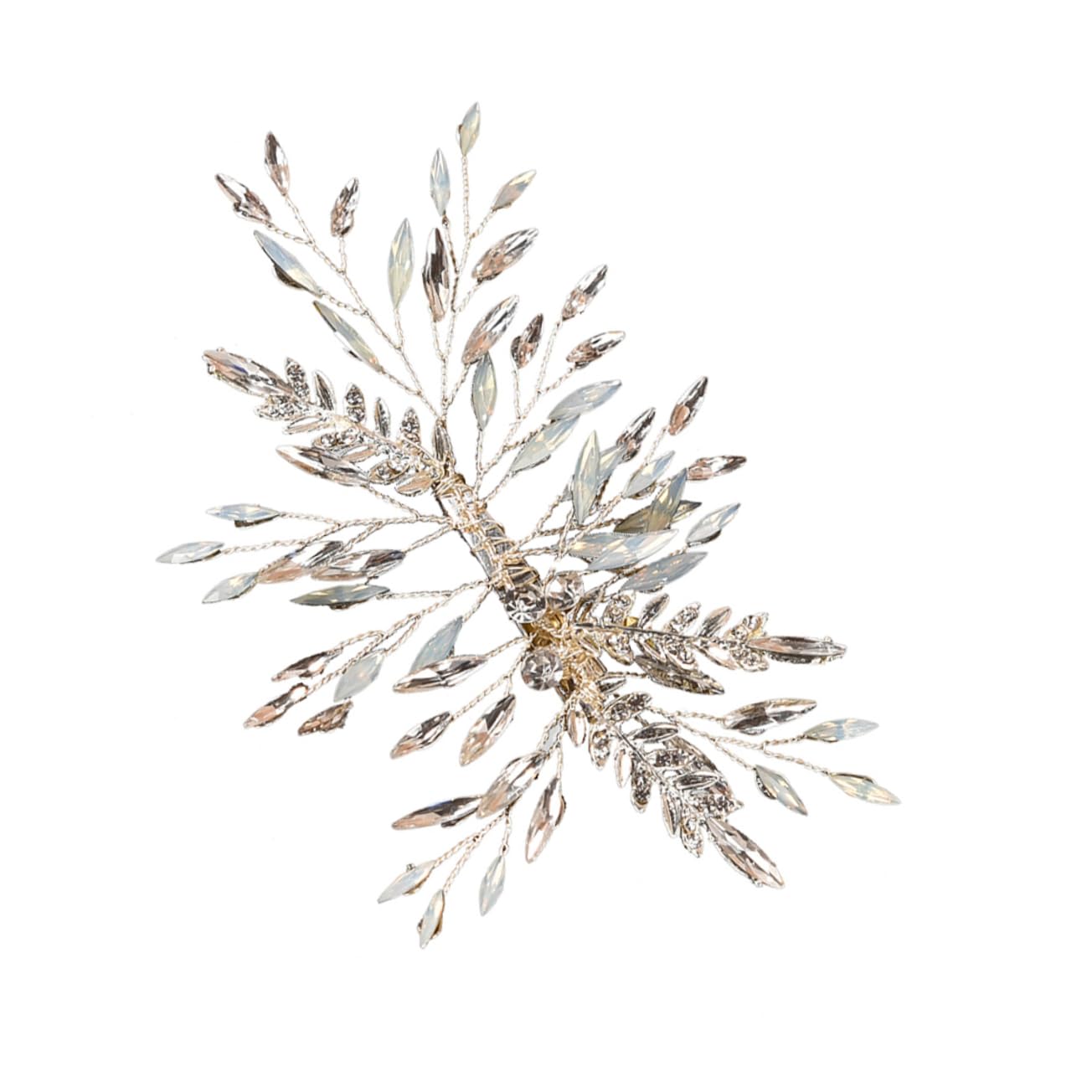 Healeved 3piezas Clip Para Cabello De Strass Forma De Accesorio Nupcial Elegante Para Bodas y Fiestas Para Mujeres y Niñas Diseño Ligero y Cómodo