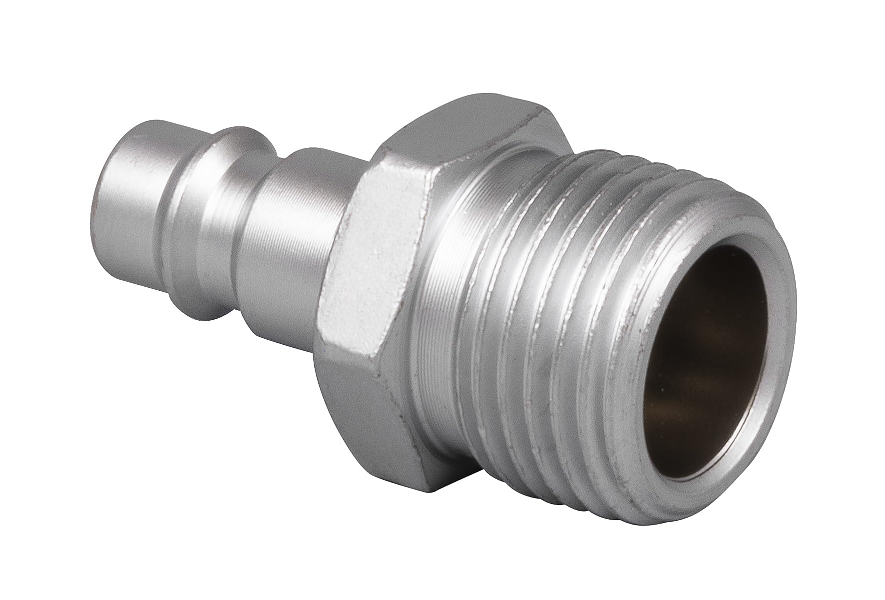 Sealey ACH68 High Flow Screwed Adaptor Male, 1/2" BSPT - Pack of 5 - Image 2