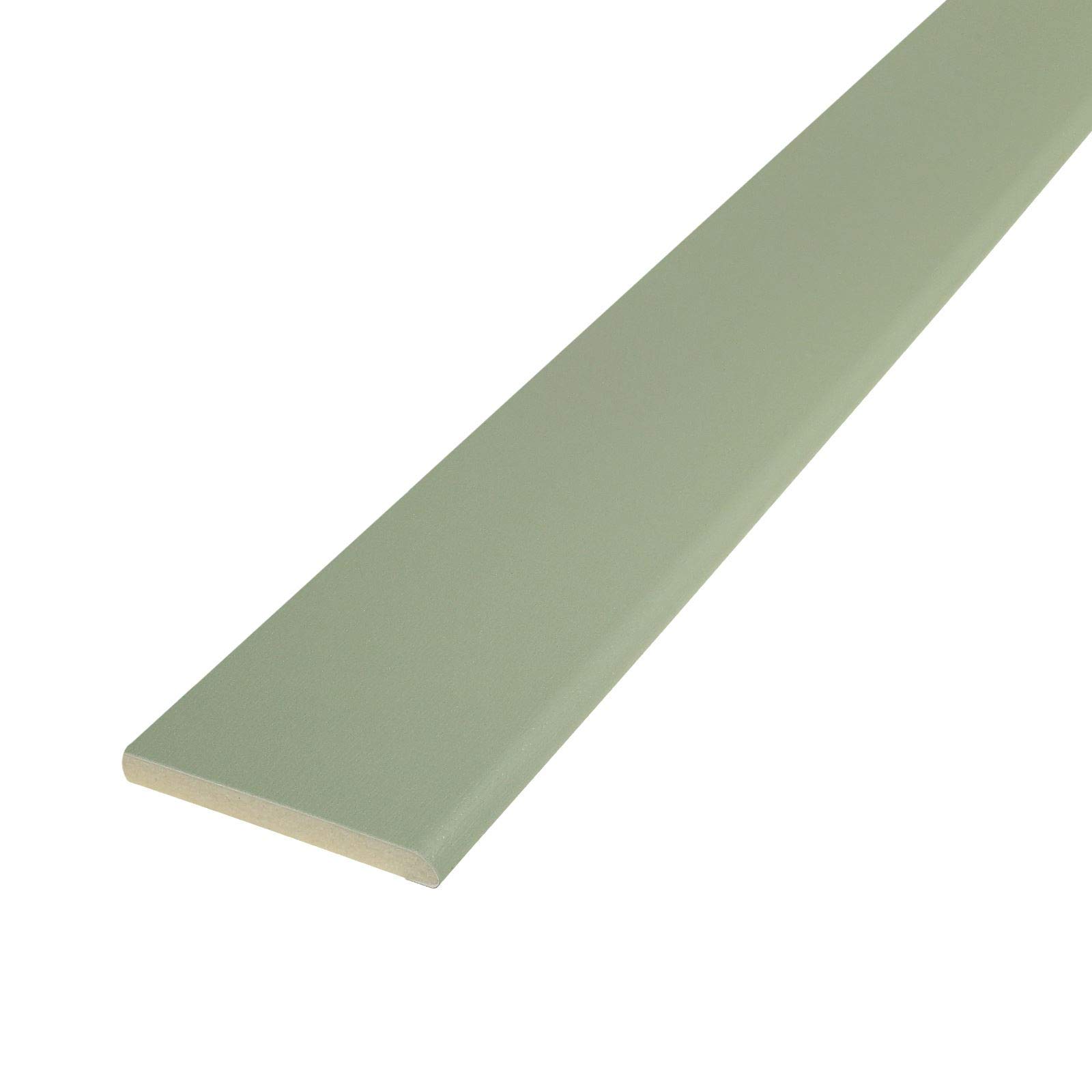 Pencil Round uPVC Architrave Trim (5m) - 65mm, Chartwell Green