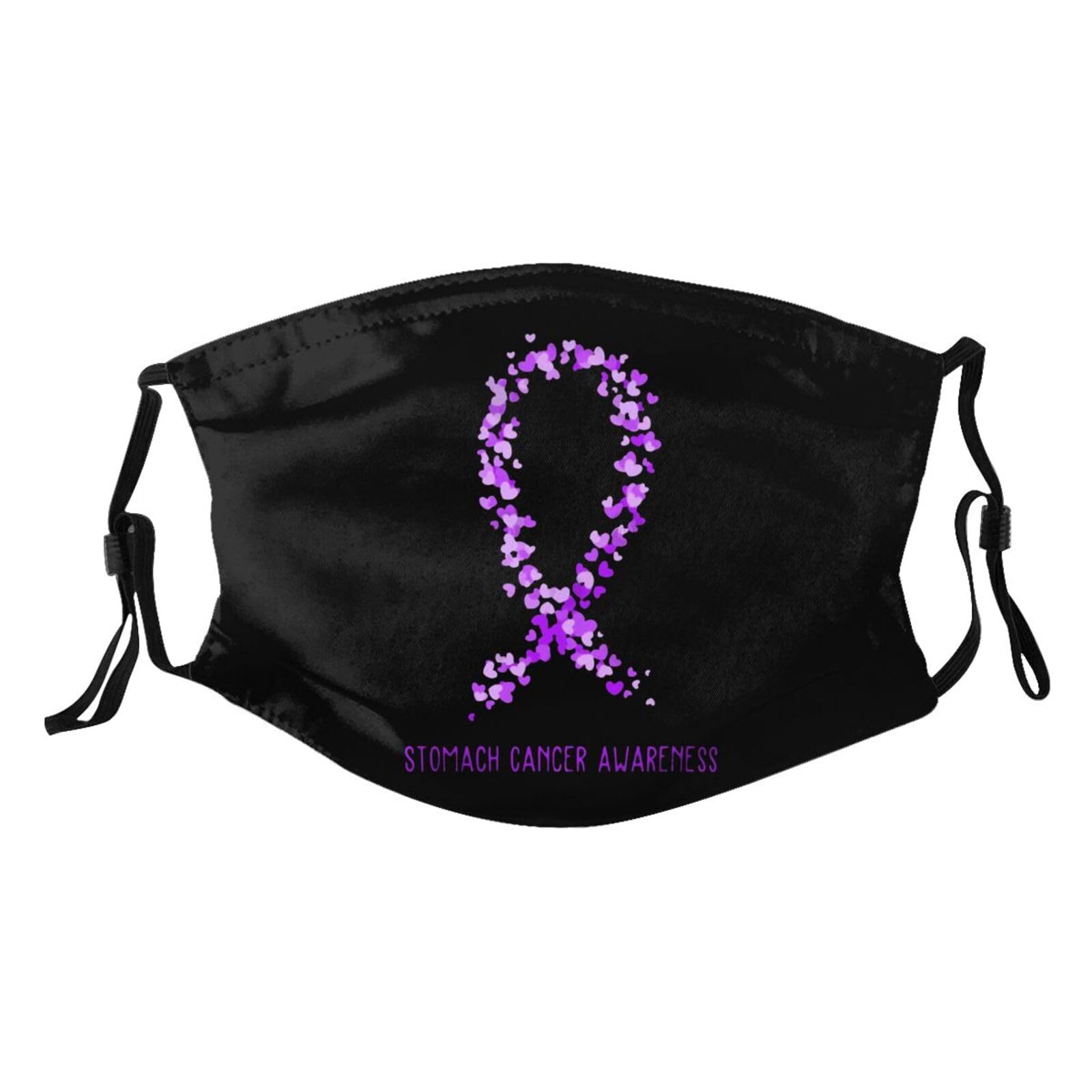 Stomach Cancer Awareness Adult Dust Mask Adjustable Dust Face with 2 Filter7076