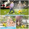 61cwz6fkpcl - VATOS Water Sprinkler Baseball Toy for Kids Outdoor Play, 2 in 1 Snail Summer Water Game with 2 Sprinkler Heads, 360° Roating Spray Water Baseball for Boys Girls Summer Backyard Lawn Pool Party Fun