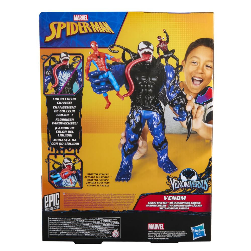 Marvel Spider-Man Epic World of Action VenomVersus Venom Liquid Shifter