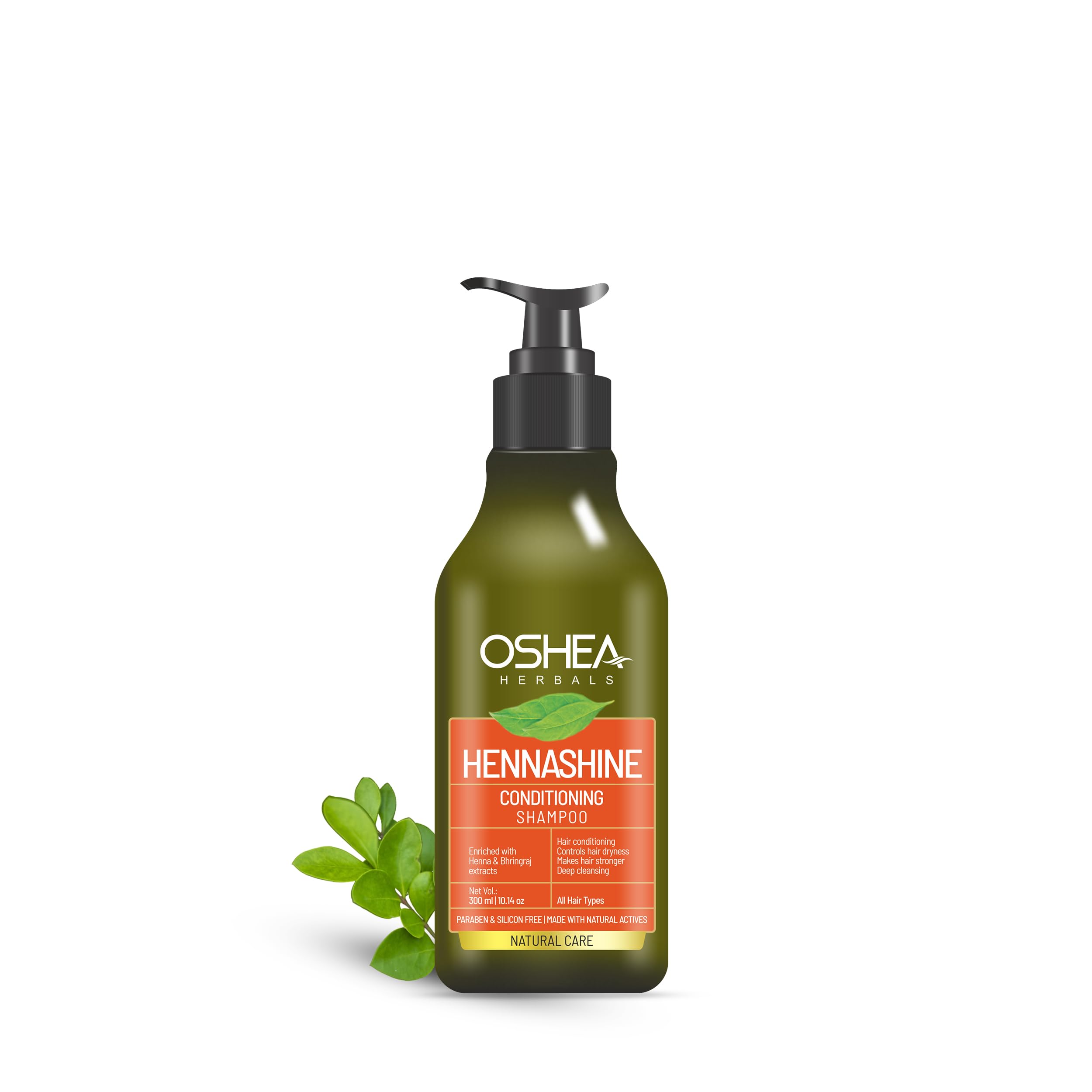 Oshea Herbals Heenashine Conditioning Shampoo | Controls Dryness & Makes Hair Stronger with Deep Cleansing | Enriched with Henna & Bhringraj 300 ml-image-27