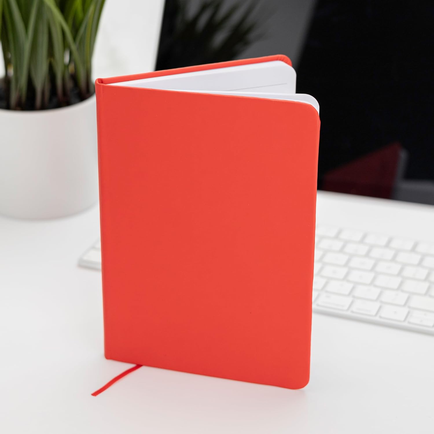 Set of 10 Journal Notebooks for Women & Men – 80 Pages, Black – Composition Notebook for Journaling, Writing, Work, Travel, College – Make Custom Designs for Events & Promotions